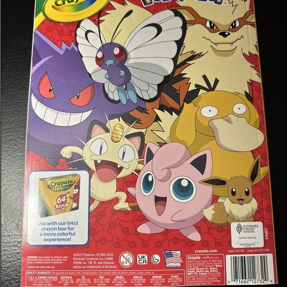 Crayola Pokémon coloring book - Picture 3 of 5